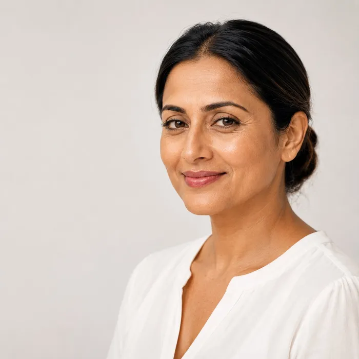 Anti-ageing dermatology treatment consultation