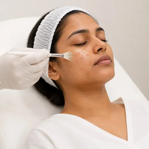 Chemical peel treatment for skin rejuvenation