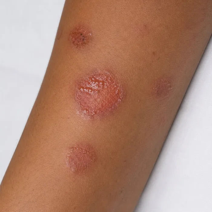 Eczema and dry inflamed skin treatment