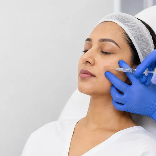 Dermal filler treatment consultation