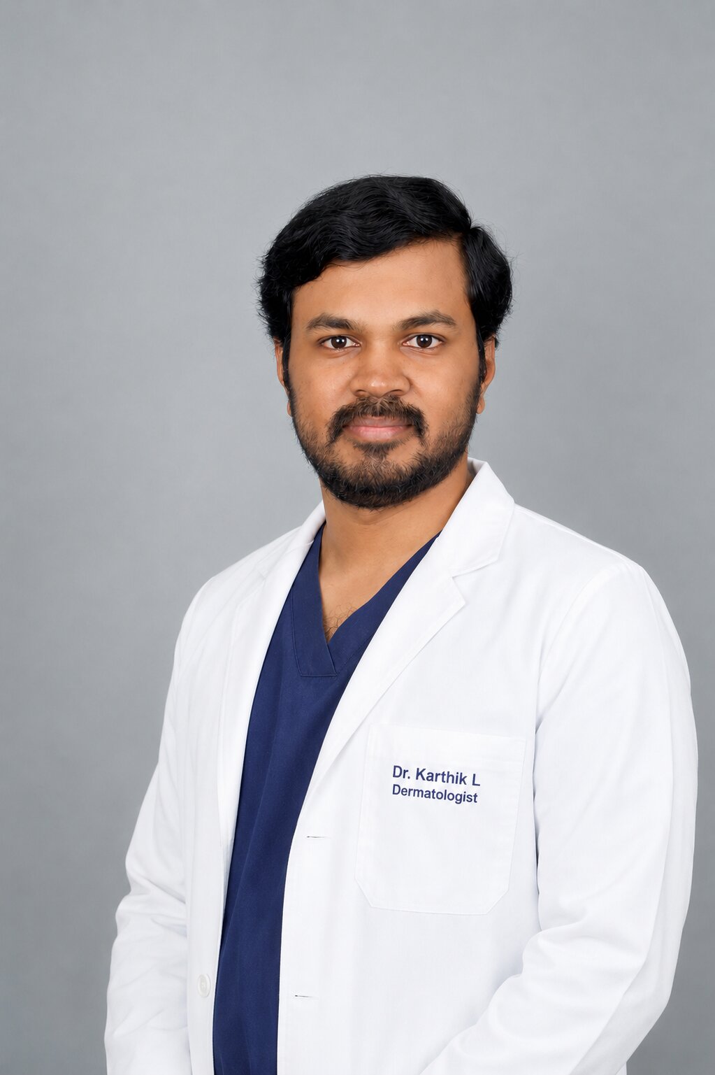Dr. Karthik L, Consultant Dermatologist, Dermatosurgeon & Hair Transplant Surgeon