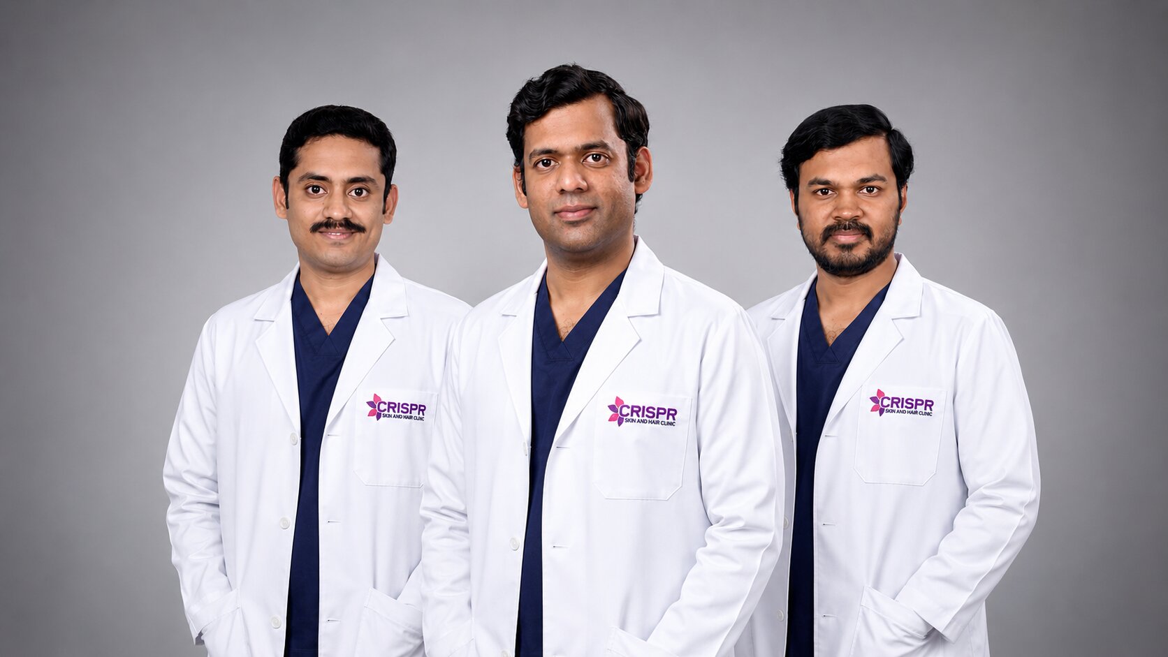 AIIMS-trained dermatology team at CRISPR Skin and Hair Clinic